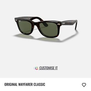 Rayban wayfarer sunglasses
